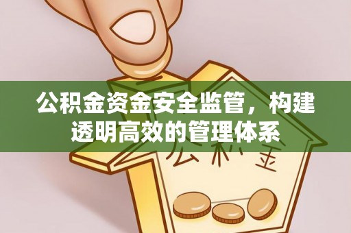 康定公积金资金安全监管，构建透明高效的管理体系